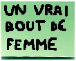 un vrai bout de femme